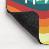 Tapis De Souris Les années 70 rétro (Coin)