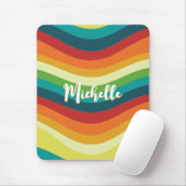 Tapis De Souris Les années 70 rétro (Avec souris)