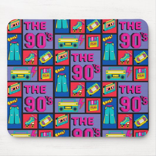 Tapis De Souris Les années 90 (Devant)