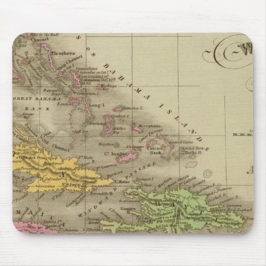 Tapis De Souris Les Antilles (Devant)