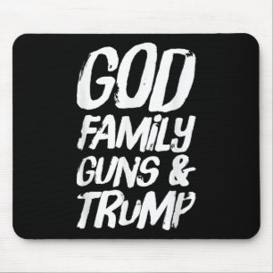 Tapis De Souris Les armes de la famille Dieu & ; Trump remporte
