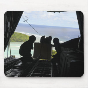 Tapis De Souris Les aviateurs éliminent une palette des