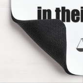 Tapis De Souris les avocats le font dans leurs dossiers (Coin)