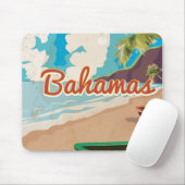 Tapis De Souris Les Bahamas (Avec souris)