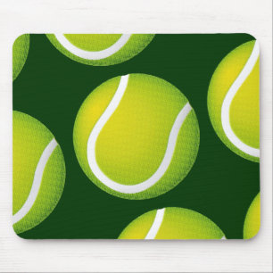 Tapis De Souris Les balles de tennis modèlent des cadeaux de spor