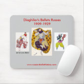 Tapis De Souris Les ballets Russes Mousepad de Diaghilev (Avec souris)