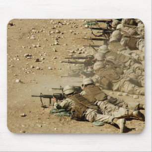 Tapis De Souris Les bataillons de construction de marine des USA