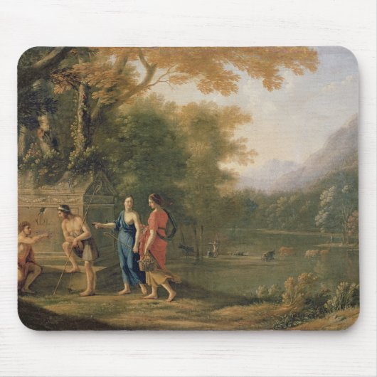 Tapis De Souris Les bergers d'Arcadien (Devant)