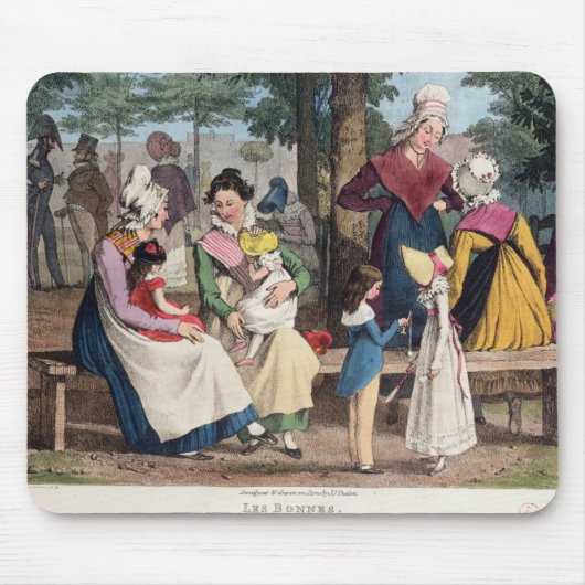 Tapis De Souris Les bonnes d'enfants, 1820 (Devant)