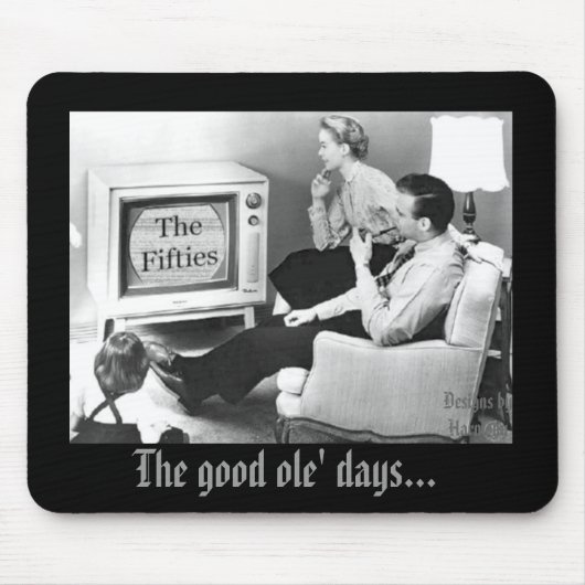 Tapis De Souris Les bonnes journées d'ole… (Devant)