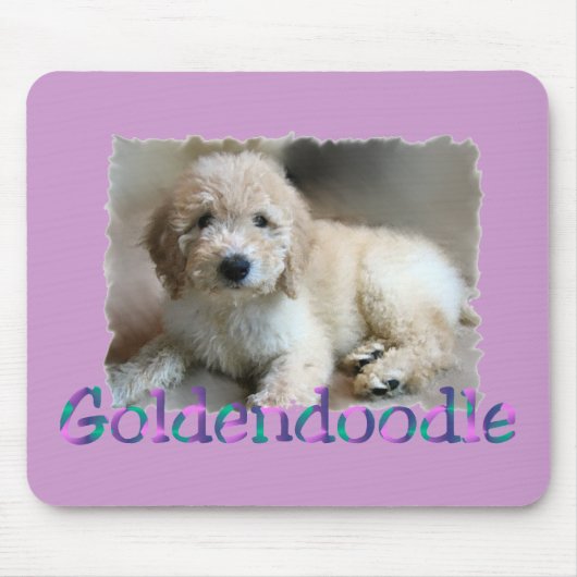 Tapis De Souris Les cadeaux Goldendoodle Lovers (Devant)
