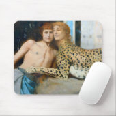 Tapis De Souris Les Caresses, Fernand Khnopff (Avec souris)