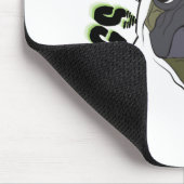 Tapis De Souris les carlins SONT VRAIMENT DES ALIENS (Coin)