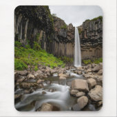 Tapis De Souris Les cascades | Cascade de Svartifoss, Islande du S (Devant)