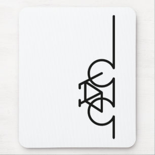 Tapis De Souris Les champs lijn tekening. Course E-bike- en MTB fi