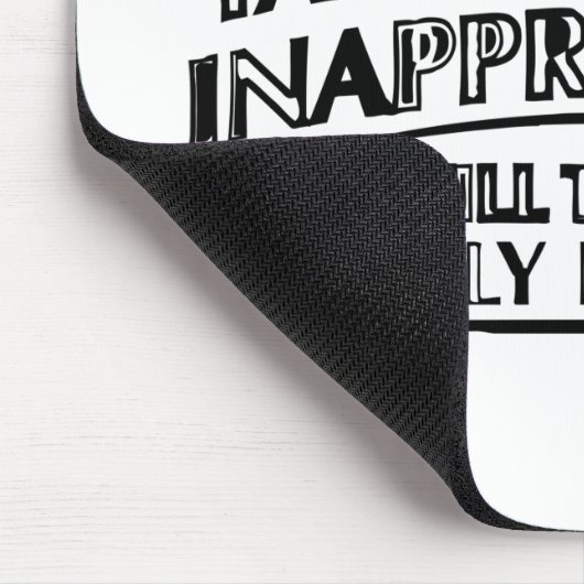 Tapis De Souris Les chances sont si c'est stasteless And Inappropr (Coin)