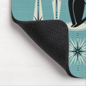 Tapis De Souris Les chats atomiques rétro-américains du milieu du (Coin)