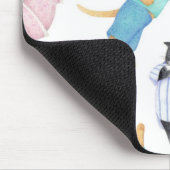 TAPIS DE SOURIS LES CHATS EN PYJAMA (Coin)