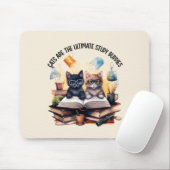 Tapis De Souris Les Chats Sont Les Derniers Étudiants (Avec souris)