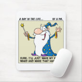 Tapis De Souris Les chefs de projet ont des puissances magiques (Avec souris)