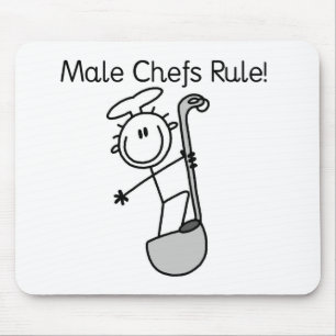 Tapis De Souris Les chefs masculins règnent