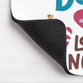Tapis De Souris Les Chiens Sont Ma Langue D'Amour (Coin)