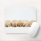 Tapis De Souris Les chiots du Golden Retriever (Avec souris)