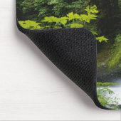 Tapis De Souris Les chutes Middle North, Silver Falls State Park, (Coin)