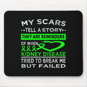 Tapis De Souris Les cicatrices racontent une histoire La maladie d