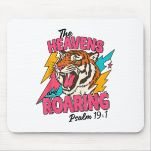 Tapis De Souris Les Cieux Sont Le Psaume Grave 19 1 Bible Verse Bo