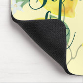 Tapis De Souris Les citrons d'aquarelle serrent le jour (Coin)
