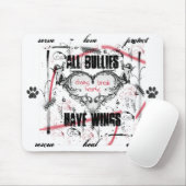 Tapis De Souris les coeurs de coupure de chaînes par tous les (Avec souris)