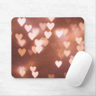 TAPIS DE SOURIS LES COEURS DU JOUR DE ROSE VALENTINE