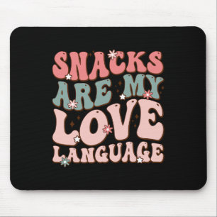 Tapis De Souris Les collations sont mon langage de l'amour Saint-V