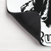 Tapis De Souris Les colons frontaliers gouvernent Drôle Chien Mous (Coin)