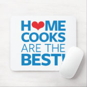 Tapis De Souris Les cuisiniers de maison sont le meilleur (Avec souris)