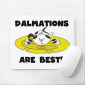 Tapis De Souris Les Dalmations sont les meilleurs Mousepad (Avec souris)