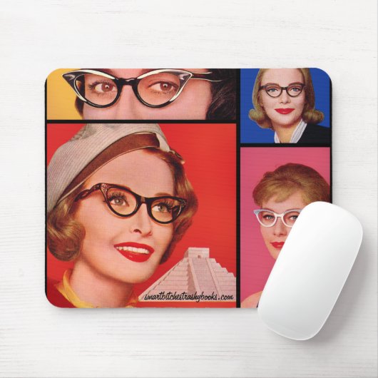 Tapis De Souris Les dames Mousepad (Avec souris)