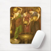 Tapis De Souris Les Danaides par John William Waterhouse (Avec souris)