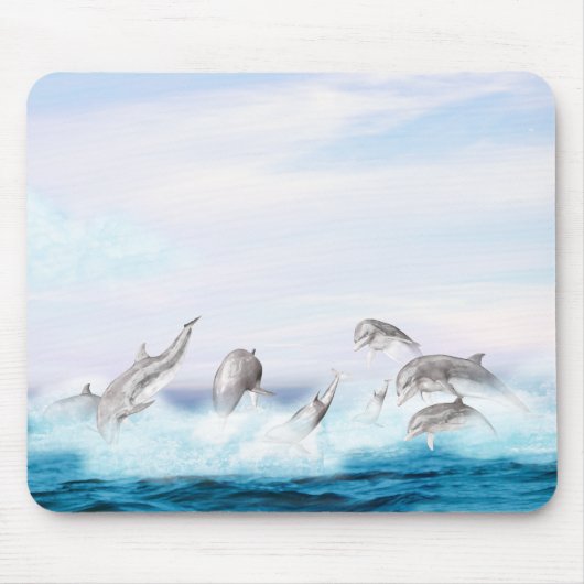 Tapis De Souris Les dauphins qui sautent (Devant)