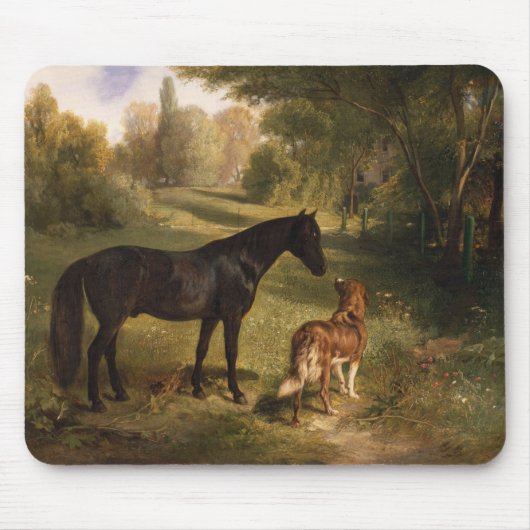 Tapis De Souris Les deux amis (Devant)