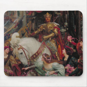 Tapis De Souris Les Deux Couronnes de Sir Frank Bernard Dicksee