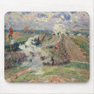 Tapis De Souris Les deux trains
