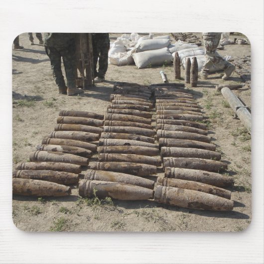 Tapis De Souris Les dispositifs explosifs sont identifiés et inven (Devant)