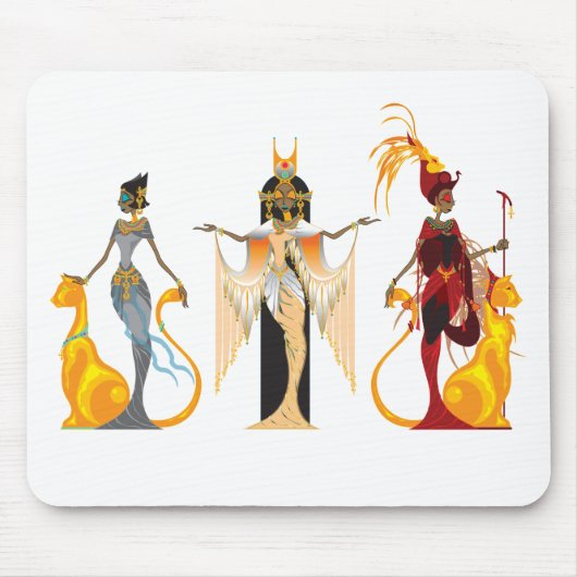 Tapis De Souris Les divas de l'Egypte Mousepad (Devant)