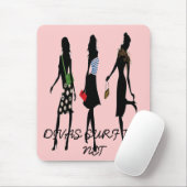 Tapis De Souris Les DIVAS SURFENT le Mousepad NET (Avec souris)