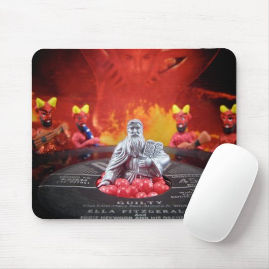 Tapis De Souris Les Dix autres commandements Mousepad (Avec souris)