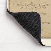 Tapis De Souris Les dix commandements (Coin)
