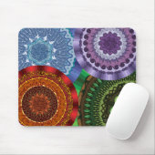Tapis De Souris Les éléments Mandalas Mousepad (Avec souris)