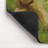 Tapis De Souris Les enfants écoutent un berger jouant une (Coin)